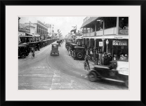 Clematis Street, West Palm Beach, 1924