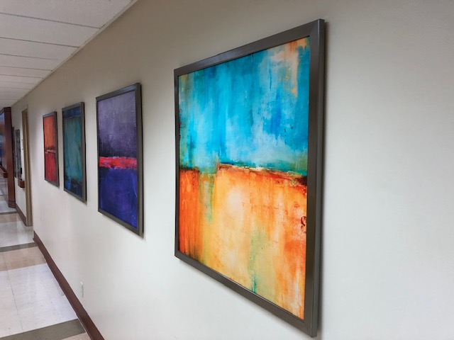 Erin Ashley abstracts corridor